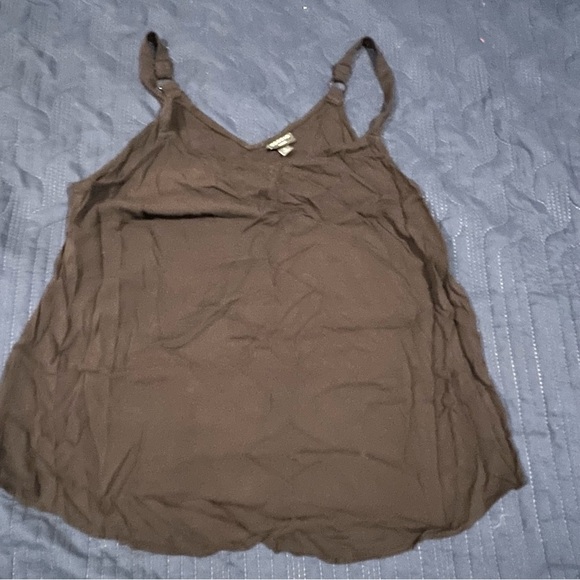 Torrid Sophie Black Ruched Cami Tank Top | Size 0 (L/XL) | Rayon Stretch - Picture 4 of 14